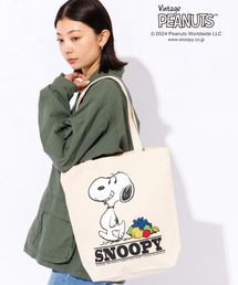 【FRUIT OF THE LOOM】PEANUTSトートバッグ / A4サイズ対応