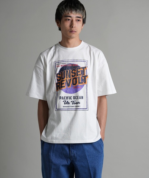 JACKROSE（ジャックローズ）の「JE-USA COTTON TEE 4（Tシャツ/カットソー・メンズ・ホワイト/ブラック/ホワイト系2/ブラック系2/ナチュラル・M/L）」の6枚目の写真
