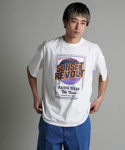 JACKROSE（ジャックローズ）の「JE-USA COTTON TEE 4（Tシャツ/カットソー・メンズ・ホワイト/ブラック/ホワイト系2/ブラック系2/ナチュラル・M/L）」の7枚目の写真