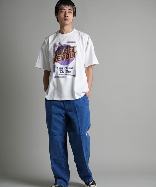 JACKROSE（ジャックローズ）の「JE-USA COTTON TEE 4（Tシャツ/カットソー・メンズ・ホワイト/ブラック/ホワイト系2/ブラック系2/ナチュラル・M/L）」の14枚目の写真