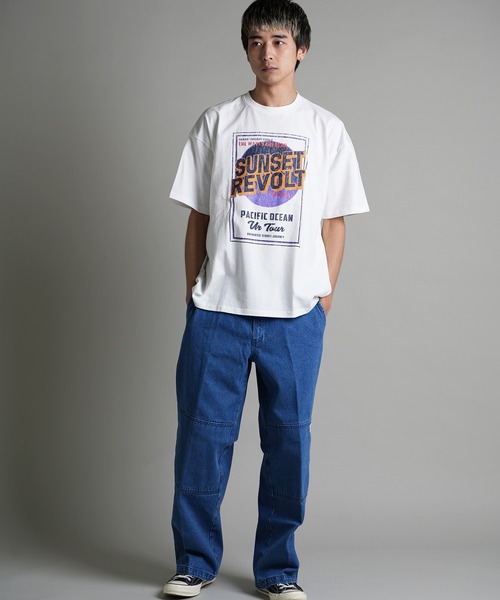 JACKROSE（ジャックローズ）の「JE-USA COTTON TEE 4（Tシャツ/カットソー・メンズ・ホワイト/ブラック/ホワイト系2/ブラック系2/ナチュラル・M/L）」の15枚目の写真