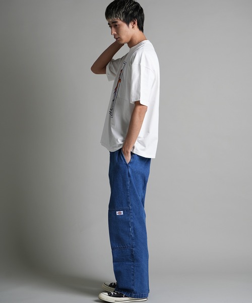 JACKROSE（ジャックローズ）の「JE-USA COTTON TEE 4（Tシャツ/カットソー・メンズ・ホワイト/ブラック/ホワイト系2/ブラック系2/ナチュラル・M/L）」の17枚目の写真