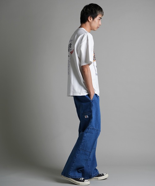 JACKROSE（ジャックローズ）の「JE-USA COTTON TEE 4（Tシャツ/カットソー・メンズ・ホワイト/ブラック/ホワイト系2/ブラック系2/ナチュラル・M/L）」の20枚目の写真