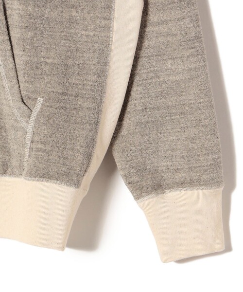 SHIPS Days（シップスデイズ）の「【SHIPS DAYS別注】UNDYED: リーバーシブル ジップ パーカー（ルームウェア/パジャマ・メンズ・グレー/ナチュラル・2/95）」の5枚目の写真
