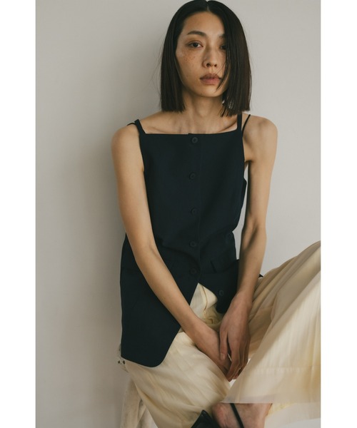 STYLEMIXER　ボクシースーツベスト STYLEMIXER ボクシースーツベスト NVY -ファッション通販