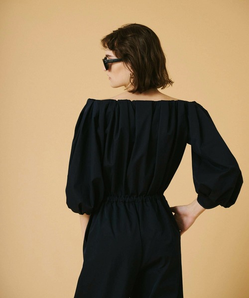 値下げ不可‼️】COLUMN オフショルダーオールインワン