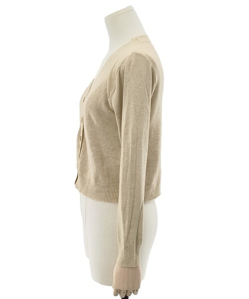 Amulet（アミュレット）の「クロップドカーディガン（カーディガン/ボレロ・レディース・ブルー/ブラック/レッド/グレー/ベージュ・FREE）」の18枚目の写真