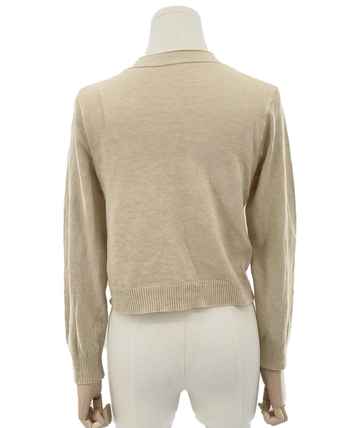 Amulet（アミュレット）の「クロップドカーディガン（カーディガン/ボレロ・レディース・ブルー/ブラック/レッド/グレー/ベージュ・FREE）」の19枚目の写真