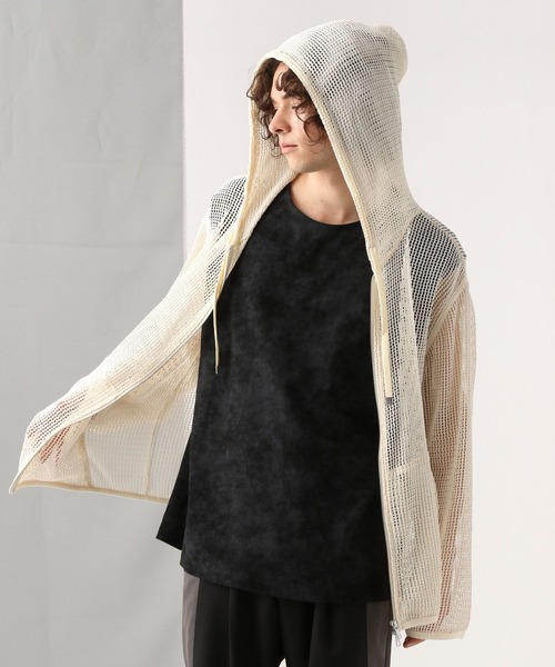 HARE（ハレ）の「メッシュZIPパーカー(HARE)（スウェット）」 - WEAR
