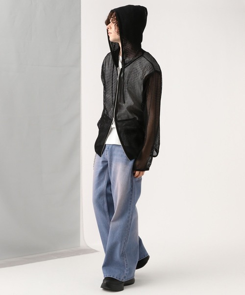 HARE（ハレ）の「メッシュZIPパーカー(HARE)（スウェット）」 - WEAR