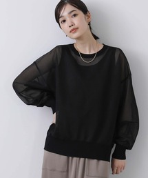 Gready Brilliant | スポンジシアークルーニットプルオーバー(ニット/セーター)