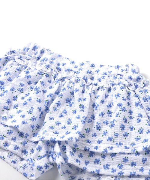 apres les cours（アプレレクール）の「フリルショートパンツ/7days Style pants（その他パンツ・キッズ・オフホワイト/ブラック・100/130/120/110/90/80）」の11枚目の写真