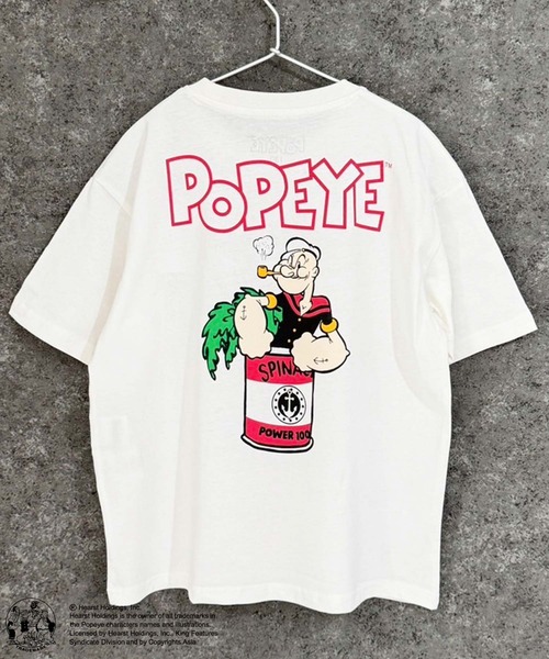 POPEYE Tシャツ（新品未使用）　ポパイ セール】POPEYE ポパイ オーバーサイズ 半袖Tシャツ（Tシャツ
