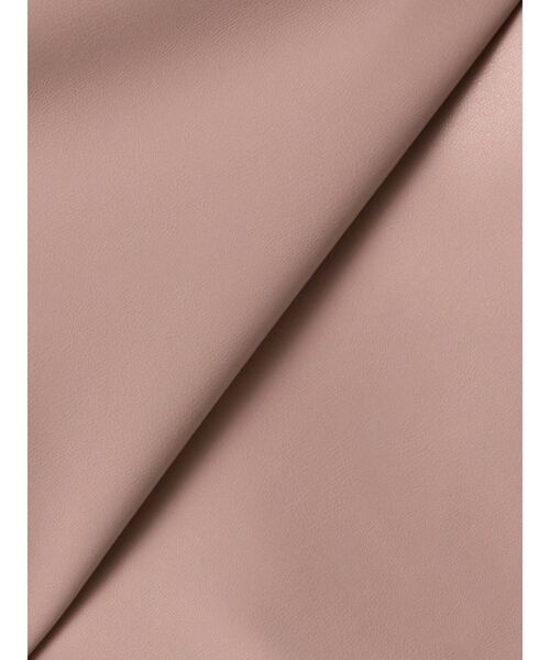 MERCURYDUO(マーキュリーデュオ)の「フェイクレザーフレアスカート(スカート・レディース・ブラック/ベージュ・SMALL/MEDIUM)」の6枚目の写真