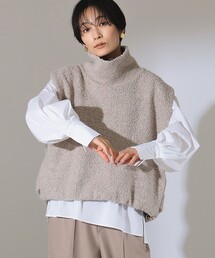 COG THE BIGSMOKE / KRYSTAL ハイネック ジレを使った人気ファッション