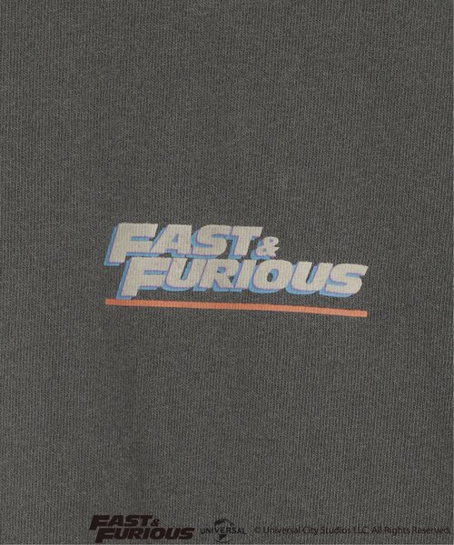 VENCEEXCHANGE（ヴァンスエクスチェンジ）の「ワイルドスピードピグメントTシャツ（Tシャツ/カットソー・メンズ・グレー/ダークグレー/チャコール・L/M/LL）」の5枚目の写真