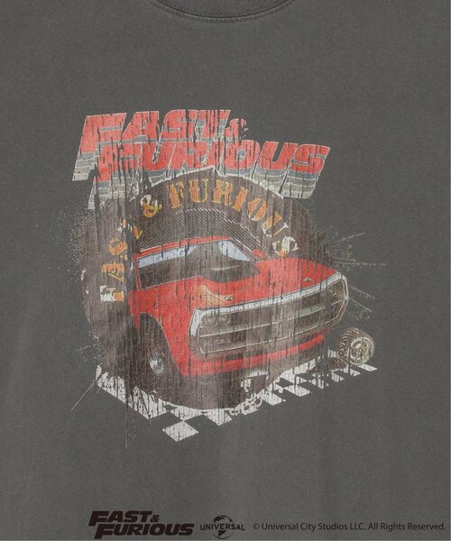 VENCEEXCHANGE（ヴァンスエクスチェンジ）の「ワイルドスピードピグメントTシャツ（Tシャツ/カットソー・メンズ・グレー/ダークグレー/チャコール・L/M/LL）」の8枚目の写真