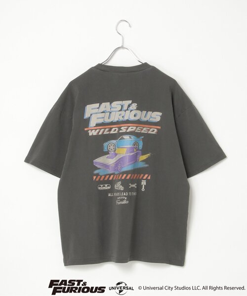 VENCEEXCHANGE（ヴァンスエクスチェンジ）の「ワイルドスピードピグメントTシャツ（Tシャツ/カットソー・メンズ・グレー/ダークグレー/チャコール・L/M/LL）」の10枚目の写真