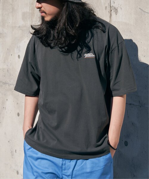 VENCEEXCHANGE（ヴァンスエクスチェンジ）の「ワイルドスピードピグメントTシャツ（Tシャツ/カットソー・メンズ・グレー/ダークグレー/チャコール・L/M/LL）」の18枚目の写真