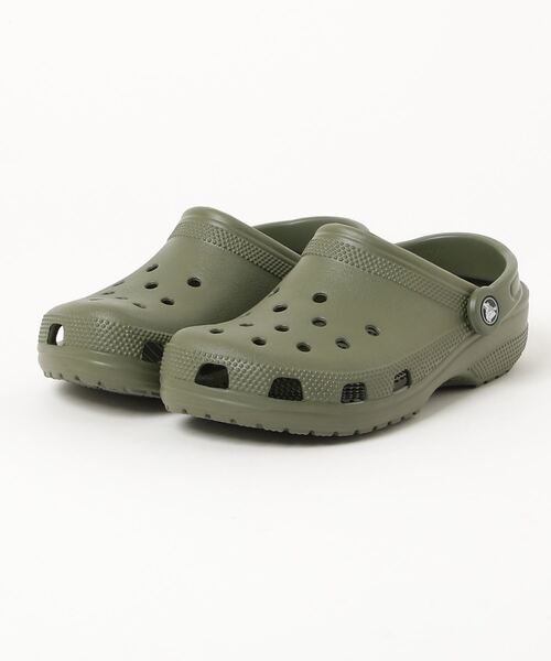 crocs(クロックス)の「クロックス crocs Classic Clog_クラシック クロッグ(サンダル・メンズ・アーミー・22.0cm/23.0cm/24.0cm/25.0cm/26.0cm/27.0cm/28.0cm)」の1枚目の写真