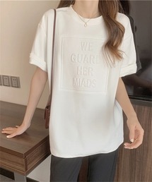 エンボスロゴ Tシャツ