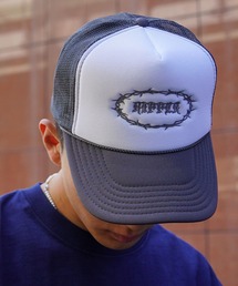 RIPPER（リッパー）の「【RIPPER】鉄線ロゴ メッシュキャップ / Steel wire logo mesh cap（キャップ）」