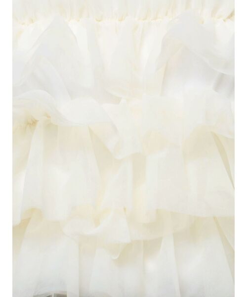 jouetie（ジュエティ）の「チュールビスチェ（キャミソール・レディース・ブラック/オフホワイト/ブルー・MEDIUM）」の6枚目の写真