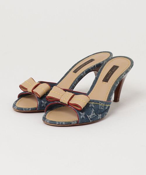 楽天市場】ルイ・ヴィトン LOUIS VUITTON デニムサンダル サンダル 靴