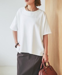 un dix cors | 半袖ポンチョカットソー(Tシャツ/カットソー)