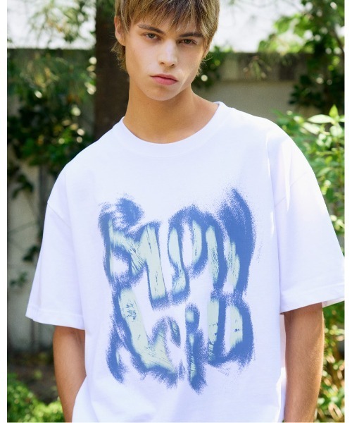 SLOWACID(スローアシッド)の「【UNISEX】SLOW ACID/STROKE T(Tシャツ/カットソー・レディース・ホワイト/ブラック・SMALL/MEDIUM/LARGE)」の22枚目の写真