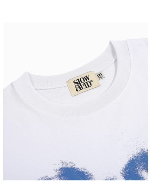 SLOWACID(スローアシッド)の「【UNISEX】SLOW ACID/STROKE T(Tシャツ/カットソー・レディース・ホワイト/ブラック・SMALL/MEDIUM/LARGE)」の15枚目の写真