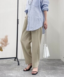 fredy emue | ドライポリセンタープレスパンツ(その他パンツ)