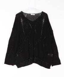 3.3 Field Trip  | 3.3 Field Trip／Vネックダメージニット(ニット/セーター)