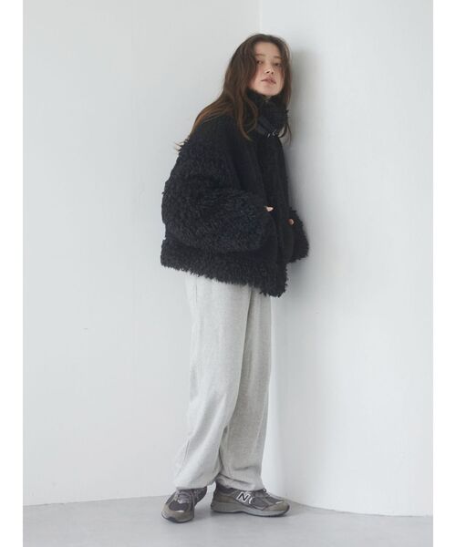 Ungrid（アングリッド）の「エンブロイダリースウェットパンツ（スウェットパンツ・レディース・ライトグレー/チャコールグレー・FREE）」の18枚目の写真