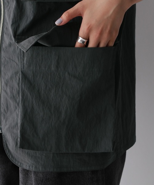 RAGEBLUE（レイジブルー）の「マルチポケットミリタリーベスト（ベスト・レディース・ブラック/オリーブ・FREE）」の20枚目の写真