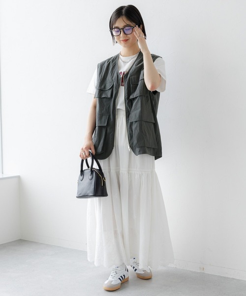 RAGEBLUE（レイジブルー）の「マルチポケットミリタリーベスト（ベスト・レディース・ブラック/オリーブ・FREE）」の14枚目の写真