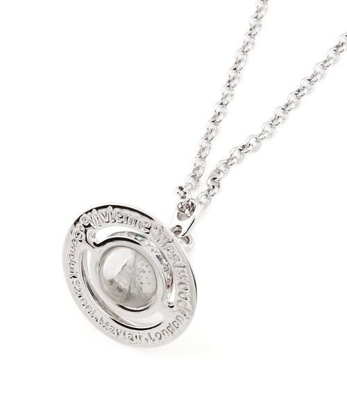 Vivienne Westwood MAN（ヴィヴィアンウエストウッドマン）の「“TINY ORB” ネックレス【249810 TOP2】（ネックレス・メンズ・シルバー・FREE）」の2枚目の写真