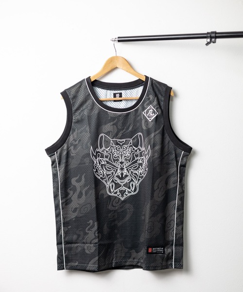 BALMAIN - ロゴ タンクトップ / TANK FLOCKY LOGO / ブラック