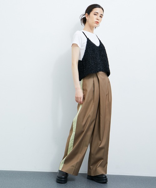 ADAM ET ROPE'（アダムエロペ）の「ニットキャミビスチェ