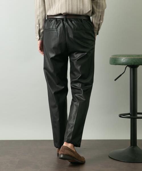 URBAN RESEARCH ROSSO MEN（アーバンリサーチロッソメン）の「『セットアップ対応』『XLサイズあり』Fake Fabricストレッチスラックス（その他パンツ・メンズ・ブラック・SMALL/MEDIUM/LARGE/X-LARGE）」の15枚目の写真