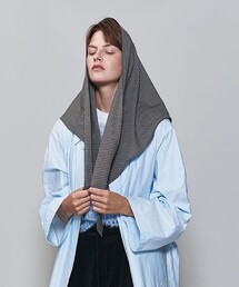 ＜6(ROKU)＞チェック ストール