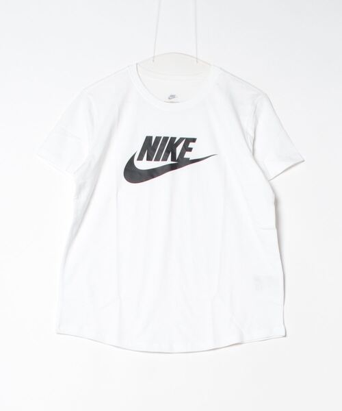 NIKE（ナイキ）の「ナイキ NIKE ナイキ  NSW エッセンシャル ICN FTRA S/S Tシャツ（Tシャツ/カットソー・レディース・ホワイト/ブラック・S/M/L/XL）」の11枚目の写真
