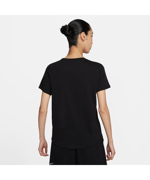NIKE（ナイキ）の「ナイキ NIKE ナイキ  NSW エッセンシャル ICN FTRA S/S Tシャツ（Tシャツ/カットソー・レディース・ホワイト/ブラック・S/M/L/XL）」の8枚目の写真