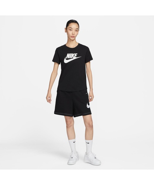 NIKE（ナイキ）の「ナイキ NIKE ナイキ  NSW エッセンシャル ICN FTRA S/S Tシャツ（Tシャツ/カットソー・レディース・ホワイト/ブラック・S/M/L/XL）」の10枚目の写真