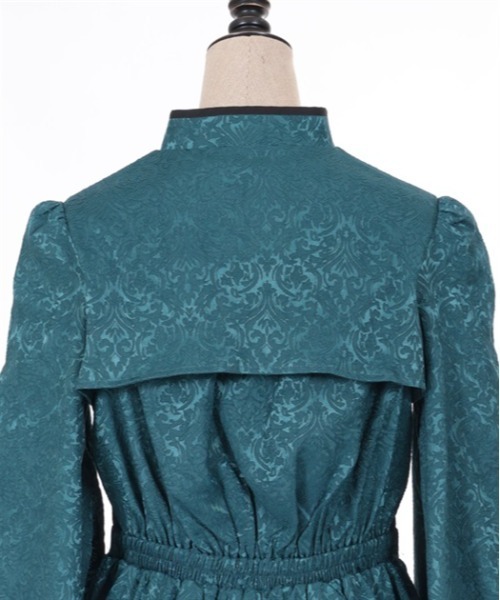 【値下げ中】axes femme POETIQUE チャイナスリット袖ワンピース axes femme POETIQUE（アクシーズファムポエティック）の
