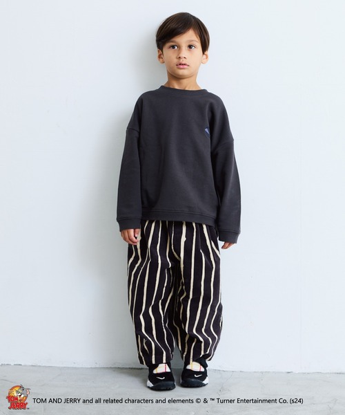 MARKEY'S（マーキーズ）の「【トムとジェリー】別注プリントトレーナー（スウェット・キッズ・ピンク/オフホワイト/チャコール/キャメル・80/120/110/100/90/150/140/95/130）」の10枚目の写真