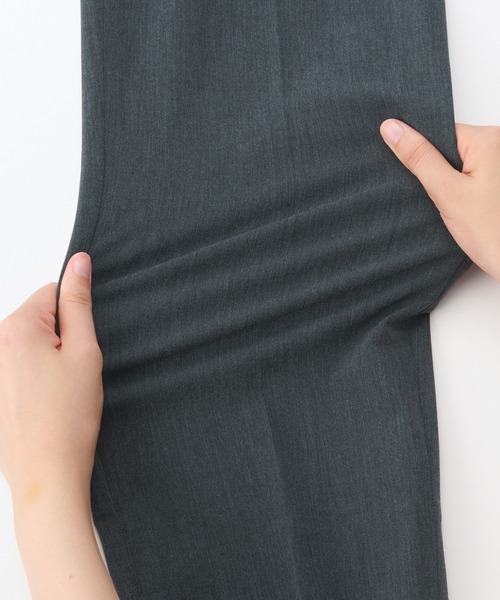 MUJI Labo（ムジラボ）の「〔MUJI Labo〕紳士　ストレッチストレートパンツ（その他パンツ・メンズ・ブラック/チャコールグレー・L/M/S/XL）」の9枚目の写真