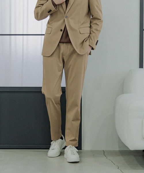 GLOBAL WORK（グローバルワーク）の「モーションテックパンツ/Salon de GW/115939（スラックス・メンズ・グリーン系その他7/ブラック/ダークブラウン/ベージュ/ネイビー/チャコールグレー/グレイッシュベージュ・MEDIUM/SMALL/X-LARGE/LARGE）」の17枚目の写真