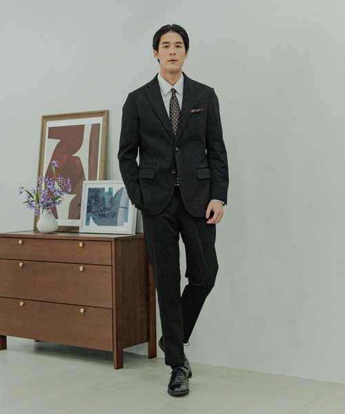 GLOBAL WORK（グローバルワーク）の「モーションテックパンツ/Salon de GW/115939（スラックス・メンズ・グリーン系その他7/ブラック/ダークブラウン/ベージュ/ネイビー/チャコールグレー/グレイッシュベージュ・MEDIUM/SMALL/X-LARGE/LARGE）」の10枚目の写真