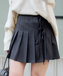 RAY CASSIN | 【ペチパン付】ミニリボンラッププリーツスカート(スカート)